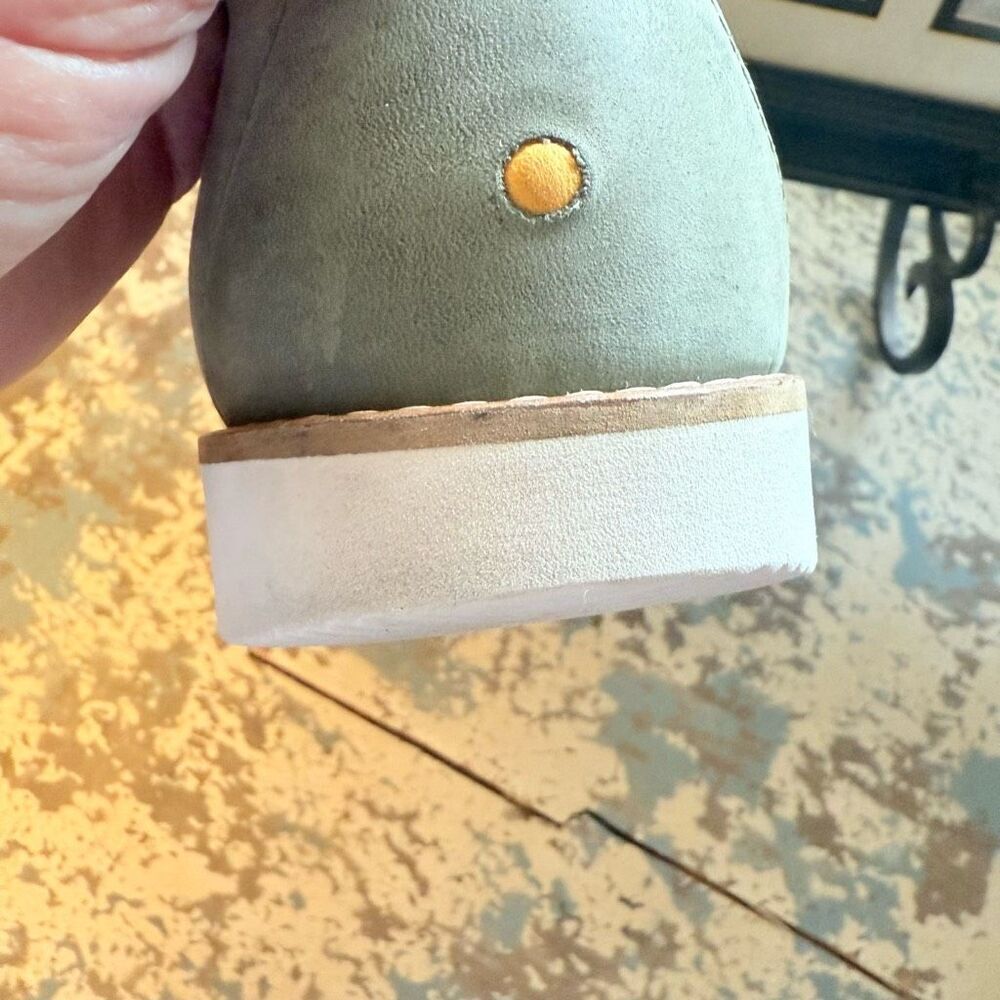 Samuel Hubbard W1101 Sage Green Nubuck Oxford Shoes Size 9.5 Academia, Preppy - Picture 11 of 16